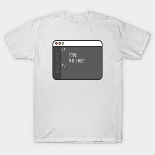 Developer todo docs T-Shirt